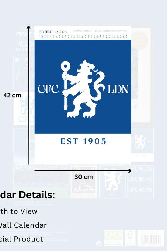 Chelsea FC Deluxe Calendar 2026