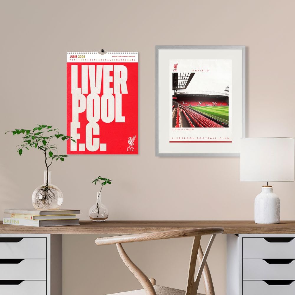 Liverpool FC Deluxe Calendar 2026