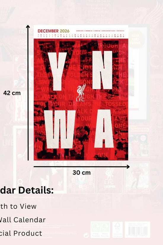 Liverpool FC Deluxe Calendar 2026