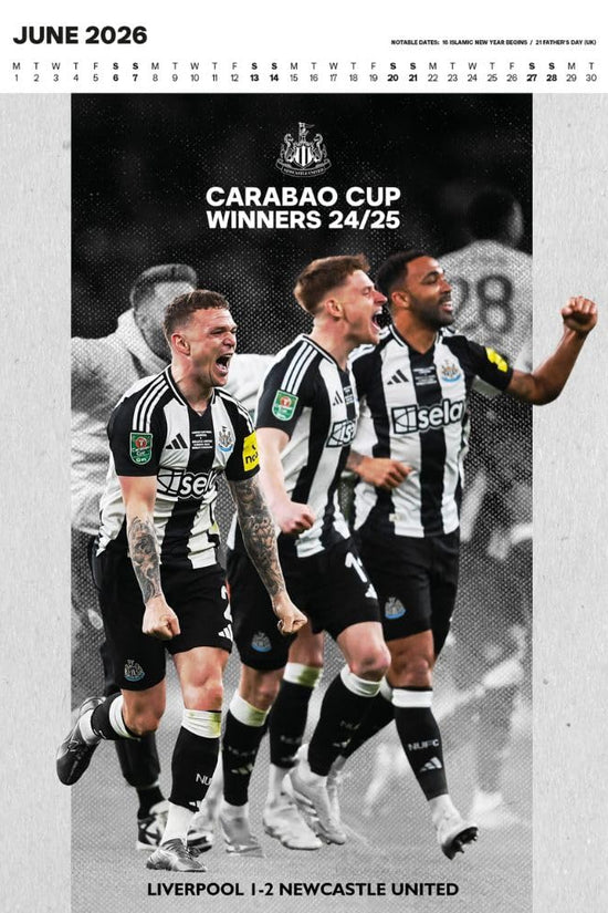 Newcastle United FC Deluxe Calendar 2026
