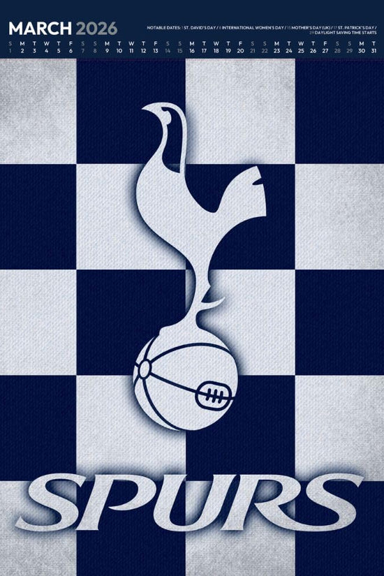 Tottenham Hotspur FC Deluxe Calendar 2026