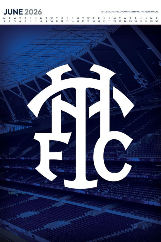 Tottenham Hotspur FC Deluxe Calendar 2026