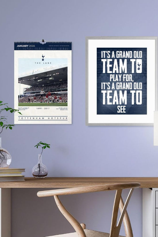 Tottenham Hotspur FC Deluxe Calendar 2026