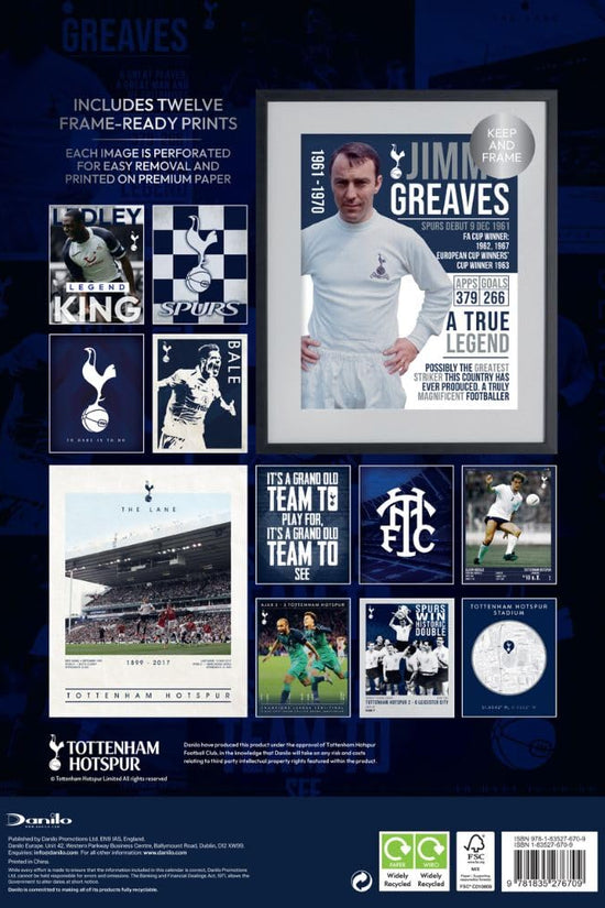 Tottenham Hotspur FC Deluxe Calendar 2026