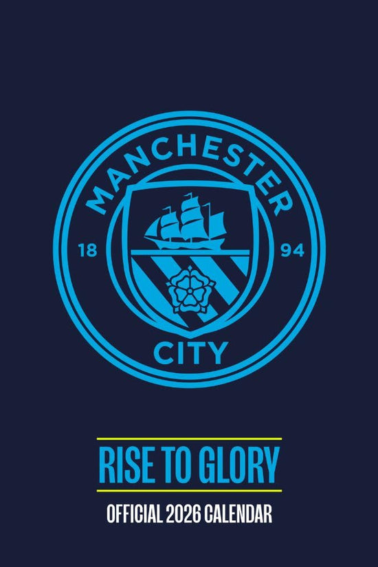 Manchester City FC Calendar & Diary Musical Gift Box 2026
