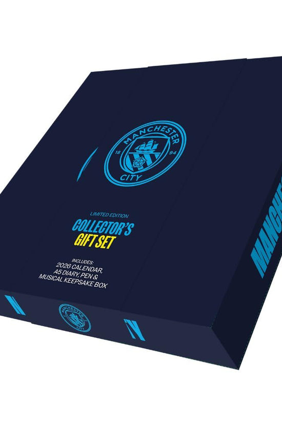 Manchester City FC Calendar & Diary Musical Gift Box 2026