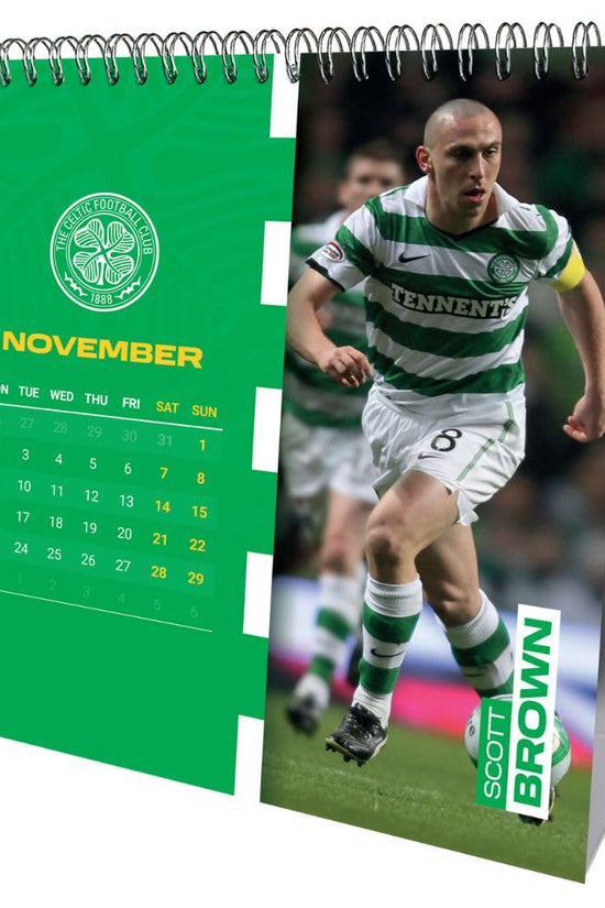 Celtic FC Desktop Calendar 2026
