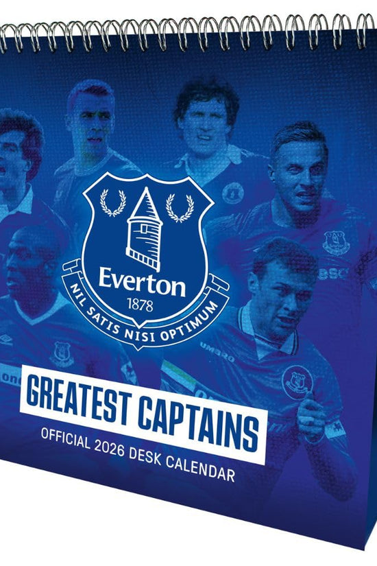 Everton FC Desktop Calendar 2026