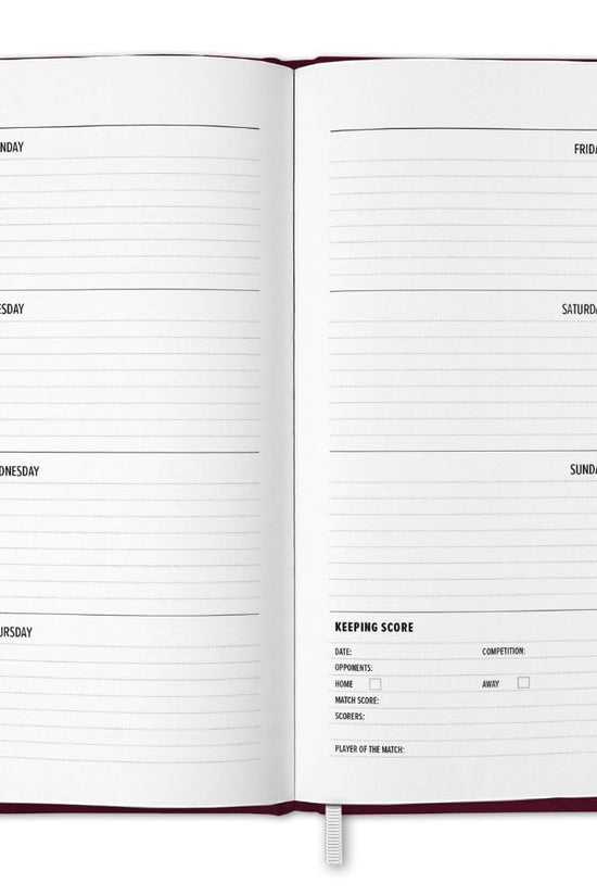 Aston Villa FC Slim Diary 2026