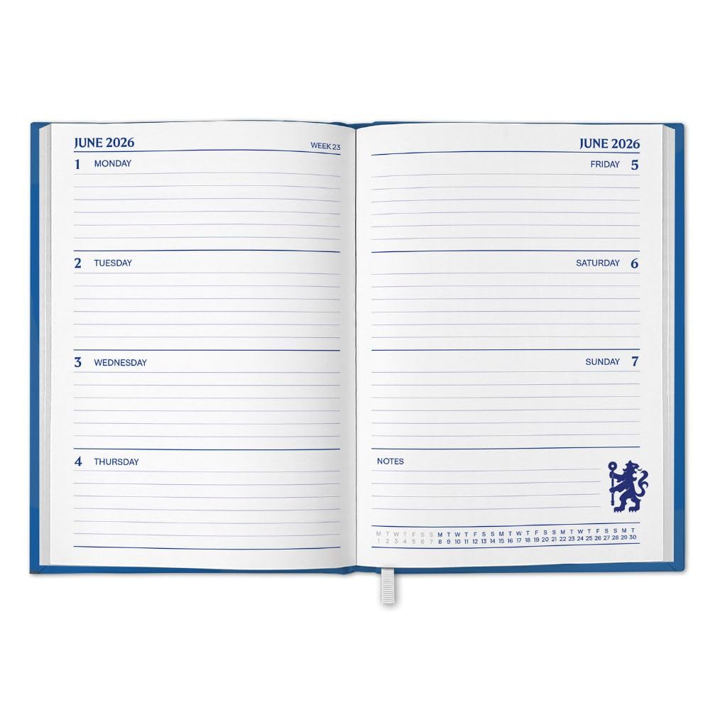 Chelsea FC A5 Diary 2026