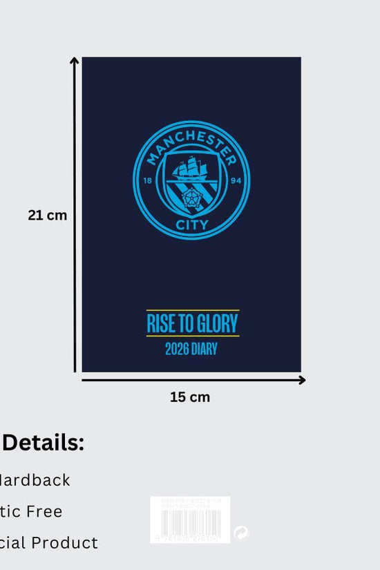 Manchester City FC A5 Diary 2026