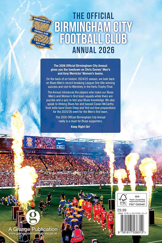Birmingham City FC Annual 2026
