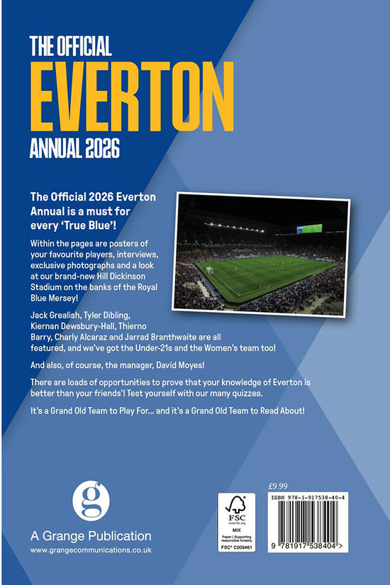 Everton FC Annual 2026