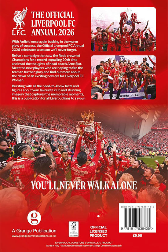 Liverpool FC Annual 2026