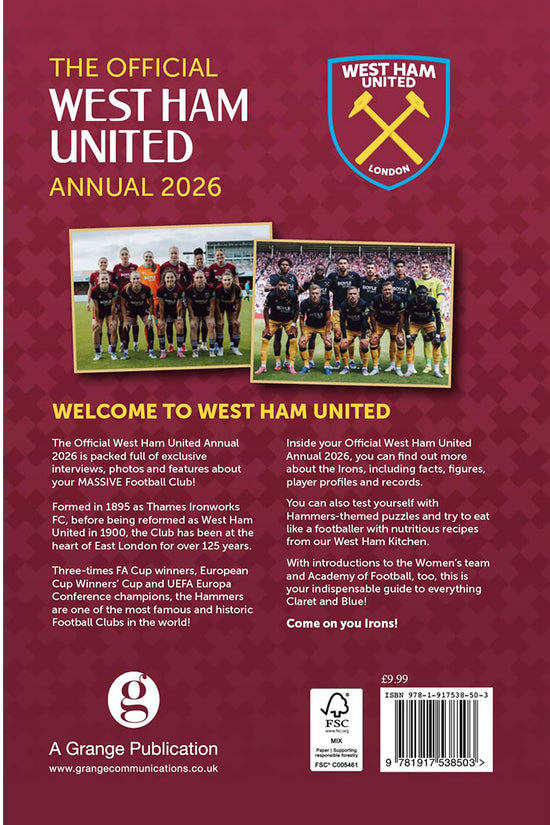 West Ham United FC Annual 2026