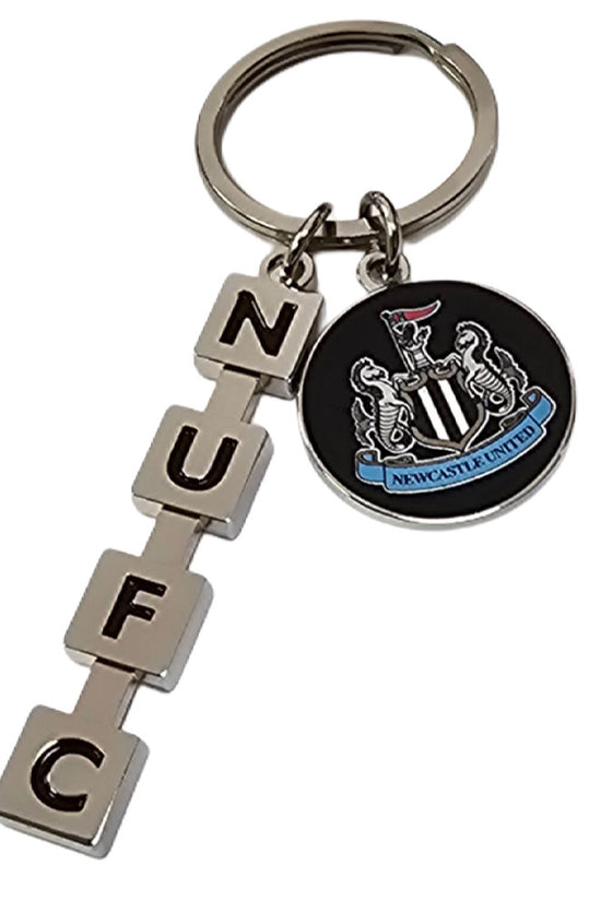 Newcastle United FC Letter Keyring