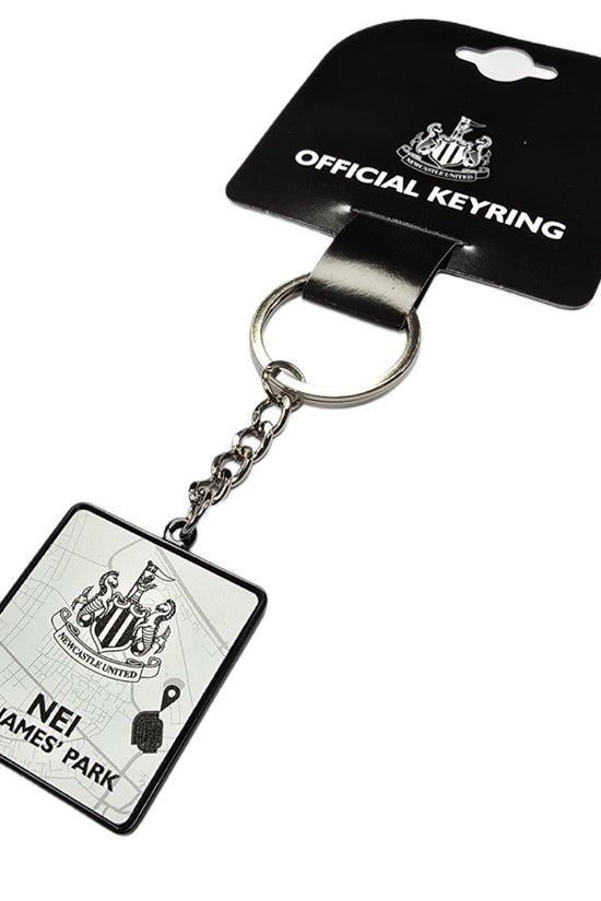 Newcastle United FC Route To St James’ Park Keyring