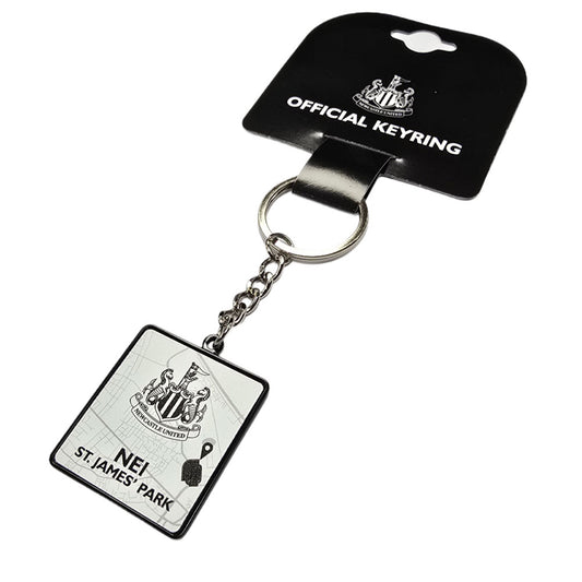 Newcastle United FC Route To St James’ Park Keyring