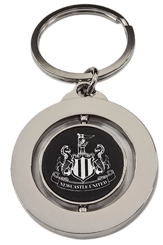 Newcastle United FC Spinner Keyring