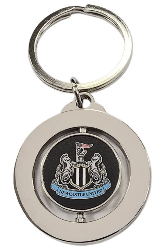 Newcastle United FC Spinner Keyring
