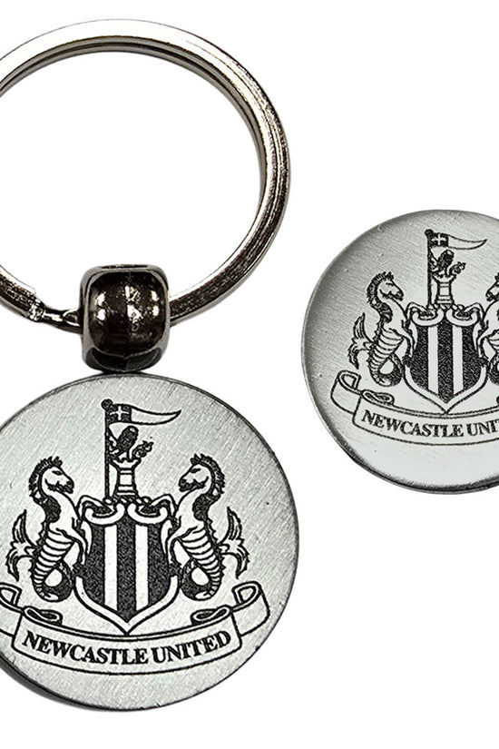 Newcastle United FC Antique Keyring & Badge Set