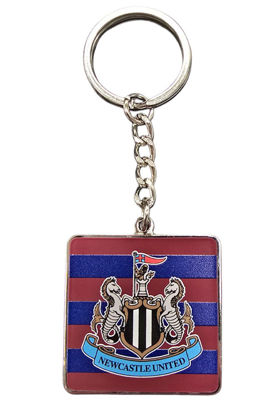 Newcastle United FC 95-96 Away Keyring & Badge Set