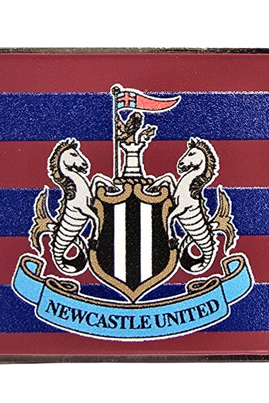 Newcastle United FC 95-96 Away Keyring & Badge Set