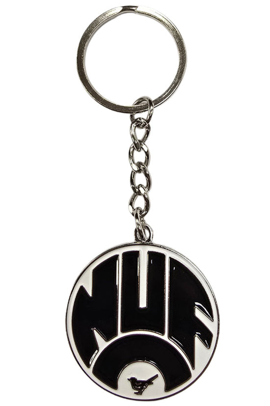 Newcastle United FC Retro 83-88 Crest Keyring & Badge Set