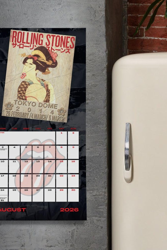 The Rolling Stones Square Calendar 2026