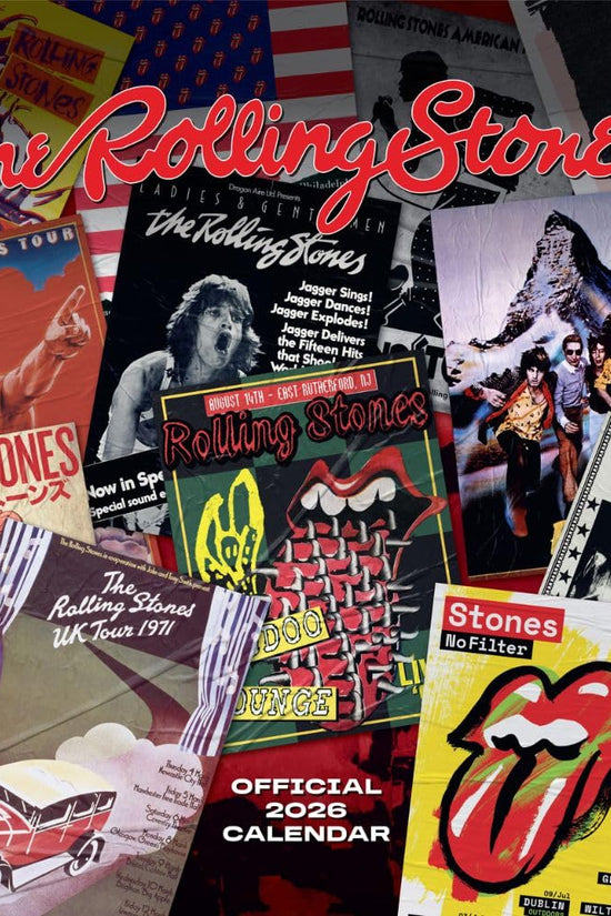 The Rolling Stones Square Calendar 2026