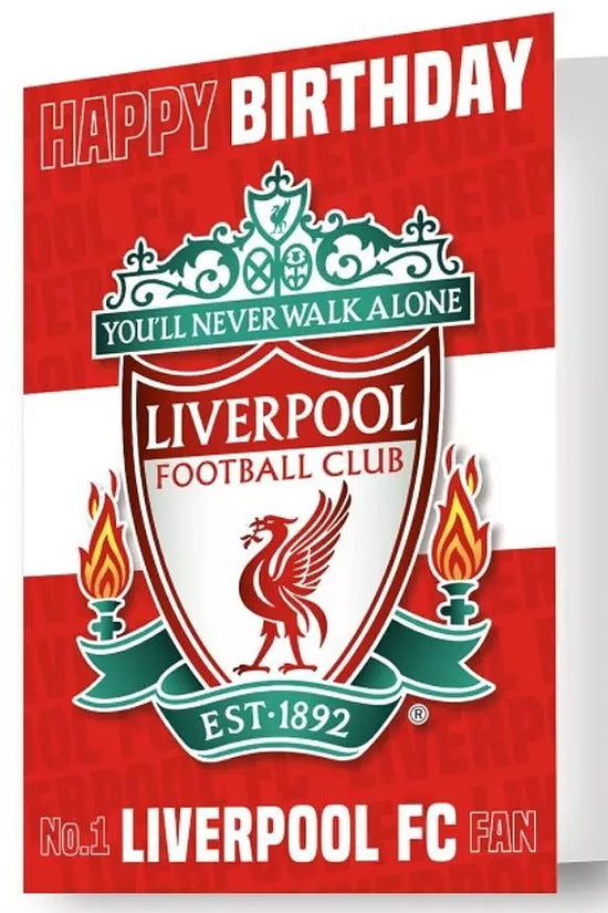 Liverpool FC 3D Lenticular Birthday Card