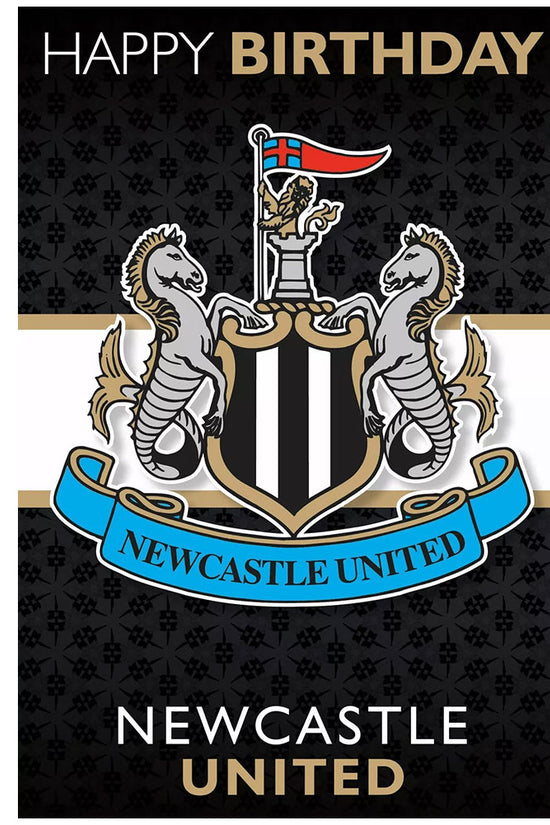Newcastle United FC 3D Lenticular Birthday Card