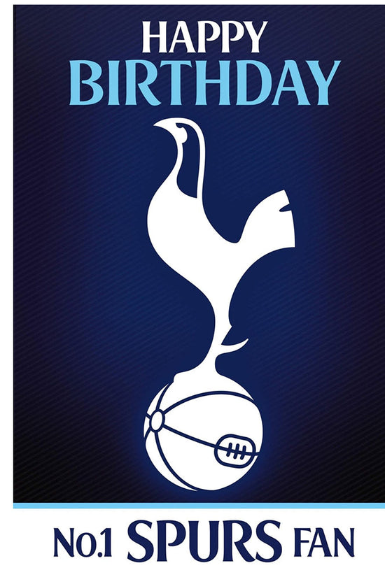 Tottenham Hotspur FC 3D Lenticular Birthday Card