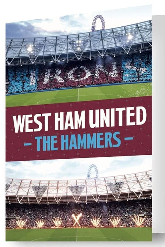 West Ham United FC 3D Lenticular Birthday Card