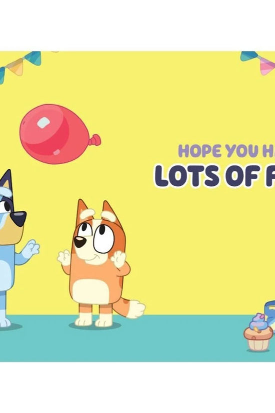 Bluey 3D Lenticular Birthday Card