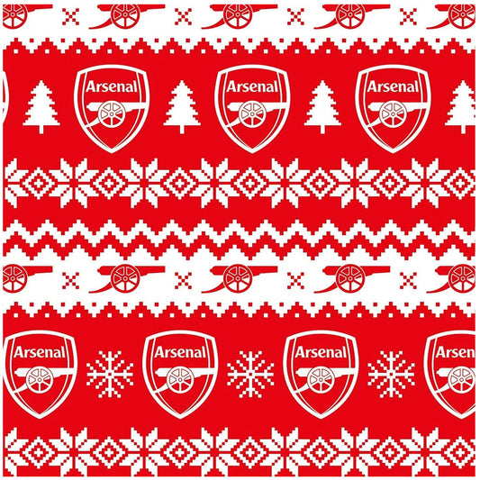 Arsenal FC Christmas Gift Wrap