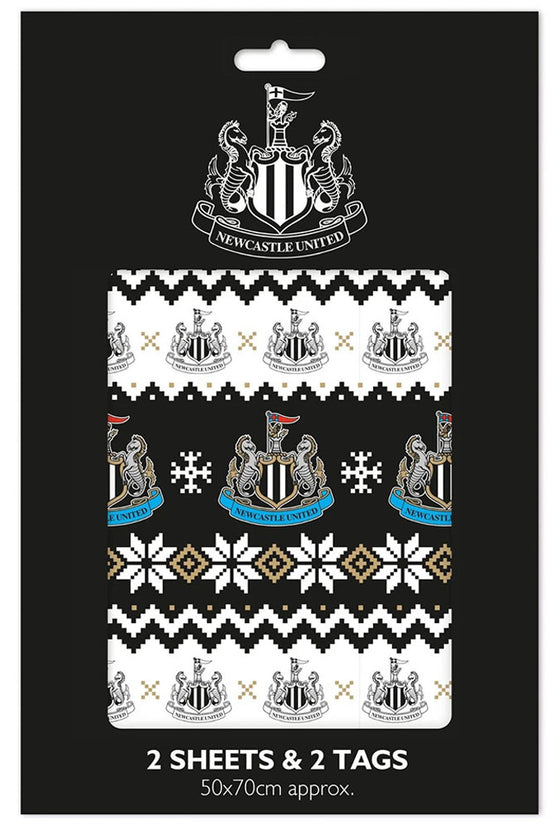 Newcastle United FC Christmas Gift Wrap