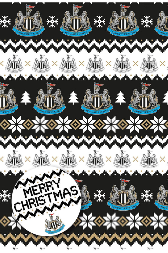 Newcastle United FC Christmas Gift Wrap
