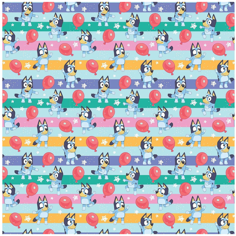 Bluey Balloon Gift Wrap