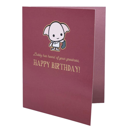 Harry Potter Dobby Birthday Card