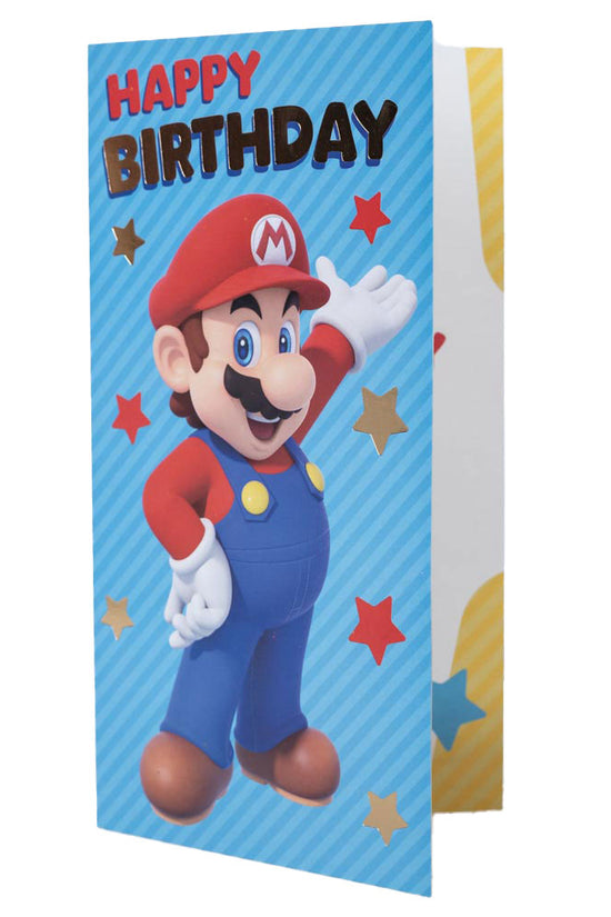 Super Mario Birthday Card