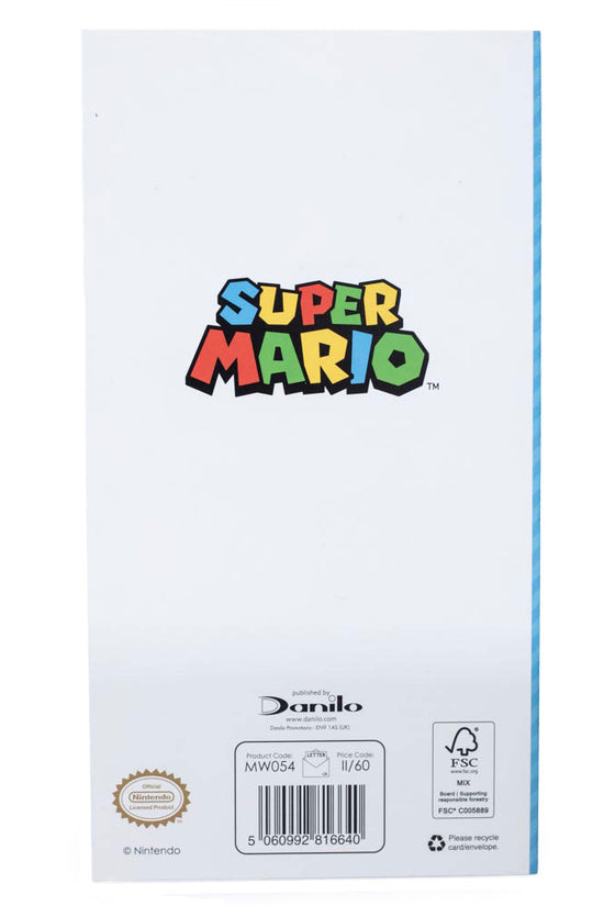 Super Mario Birthday Card