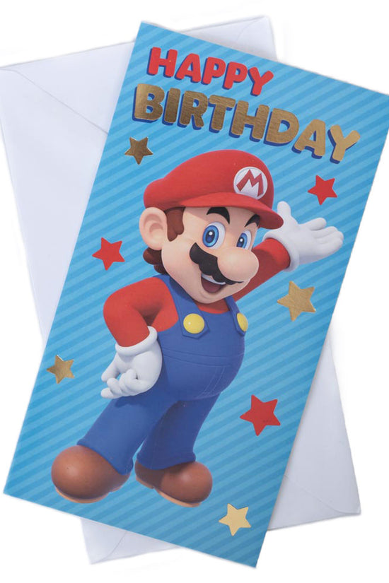 Super Mario Birthday Card