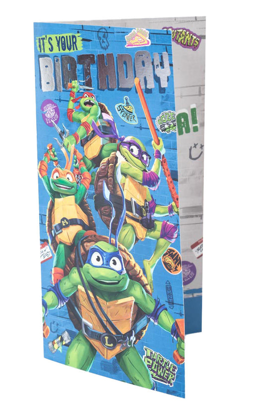 Teenage Mutant Ninja Turtles Birthday Card