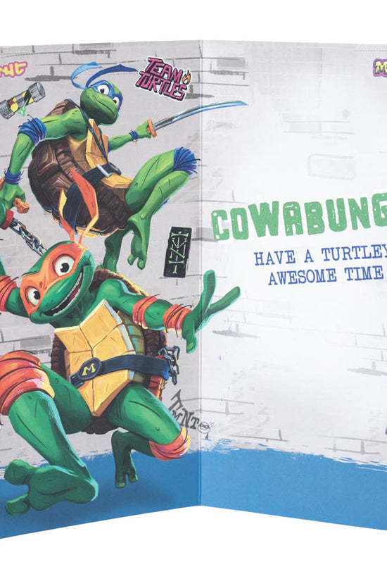 Teenage Mutant Ninja Turtles Birthday Card