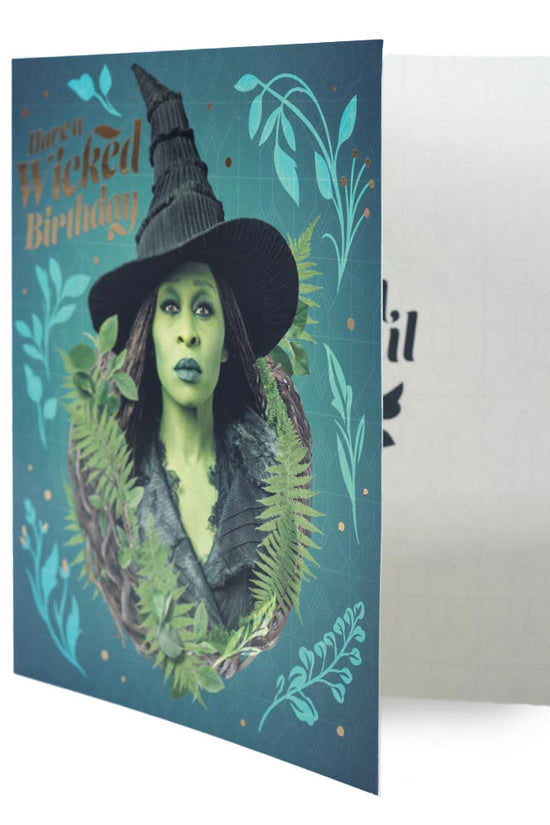 Wicked Elphaba Birthday Card