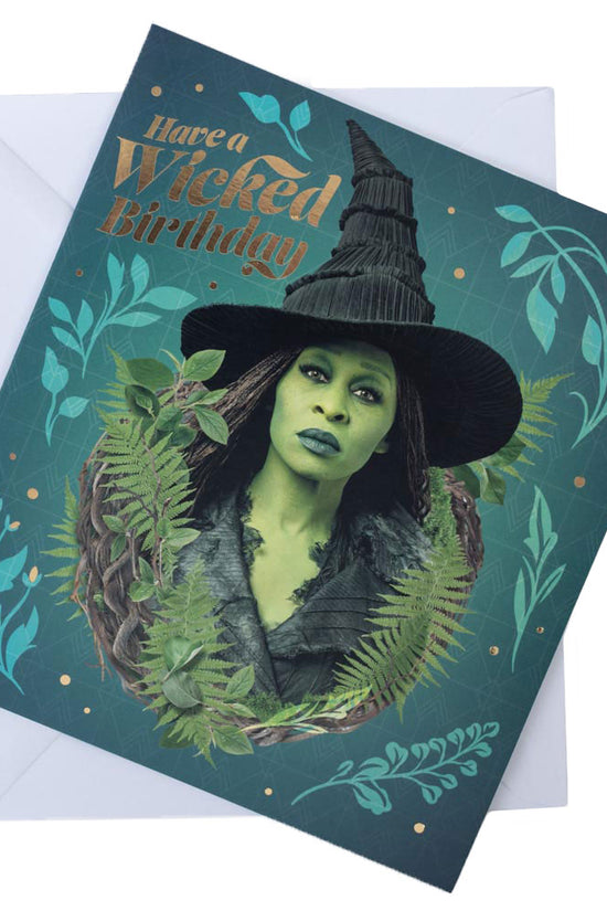 Wicked Elphaba Birthday Card