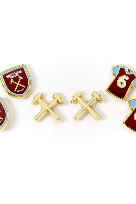 West Ham United FC Stud Earring Set