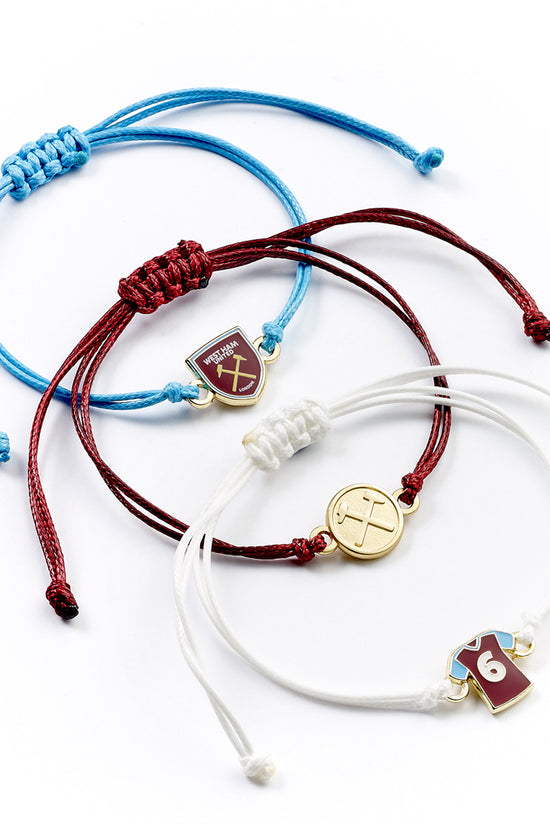 West Ham United FC Friendship Bracelet Set