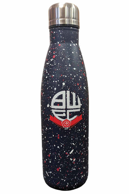 Bolton Wanderers FC Paint Splatter Thermal Flask